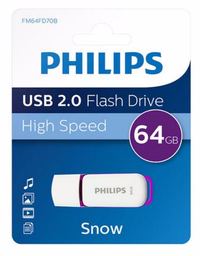 Philips USB 2.0 64 GB Snow...