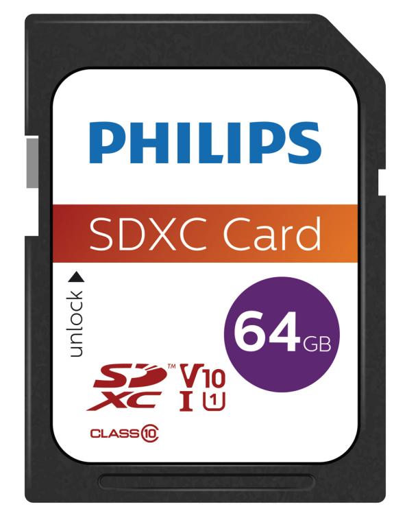 Philips FM64SD55B 64 GB...