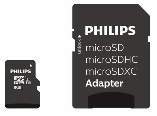 Philips MicroSDHC 8GB CL10...