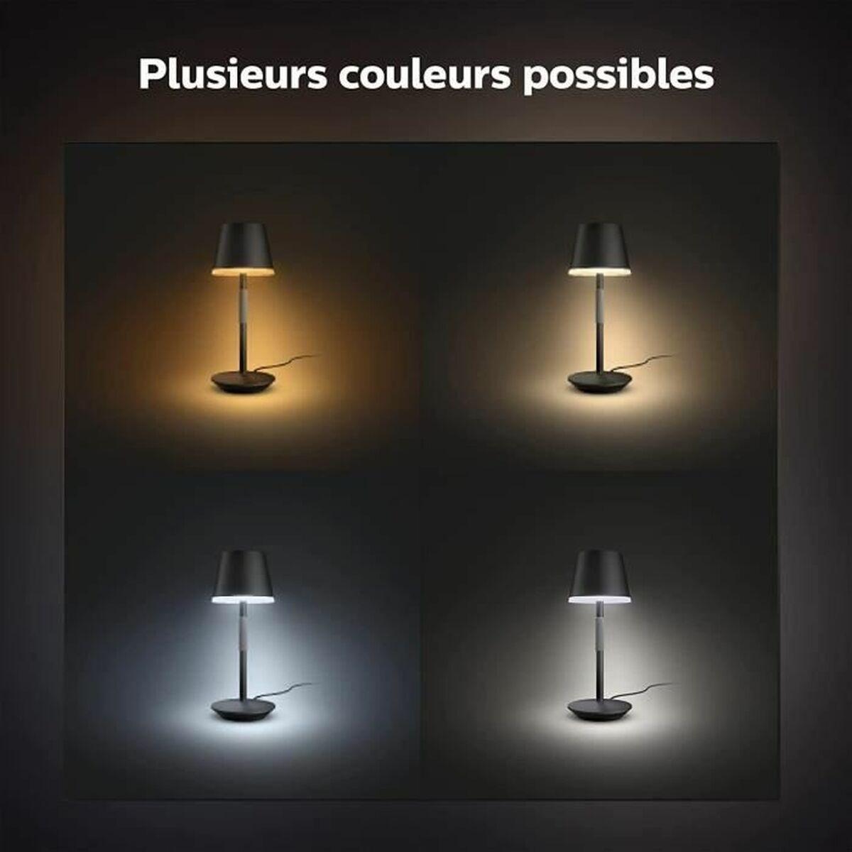 Philips Hue White and Color ambiance Go Lampada Smart da Tavolo Ricaricabile Bianca Wireless