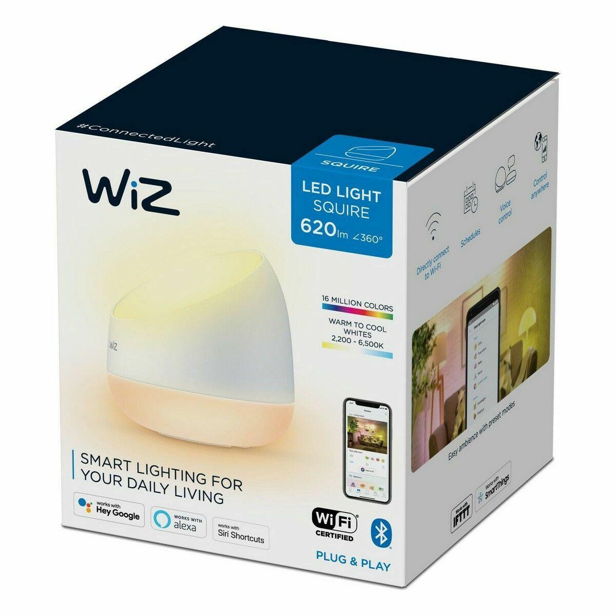Philips Wiz SQUIRE 9W 22-65K RGB. DA TAVOLO