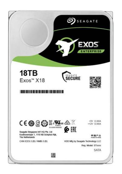 SEAGATE EXOS X18 SAS 18TB...