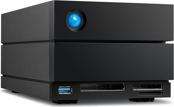 LaCie 2BIG DOCK array di dischi 28 TB Desktop Nero [STLG28000400]