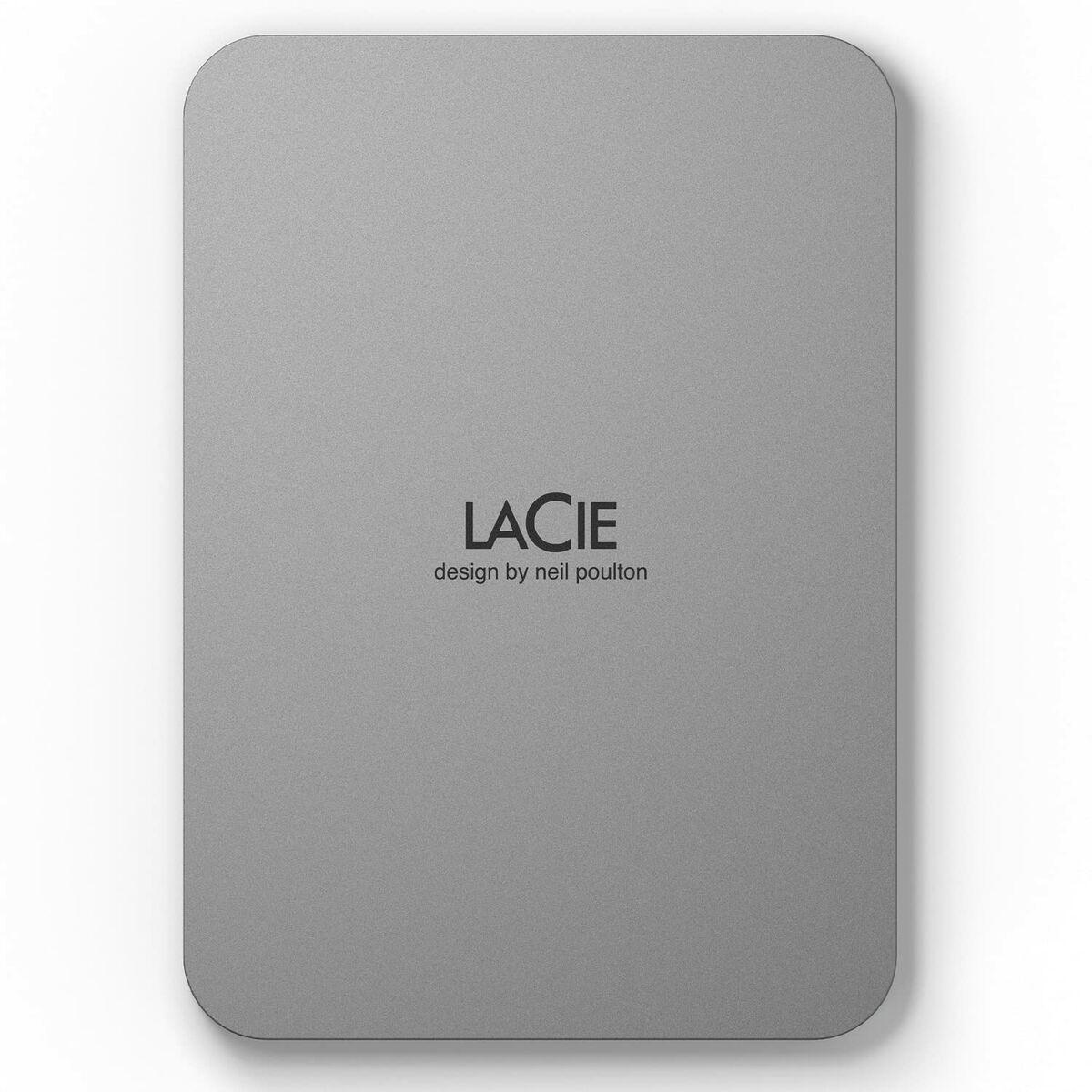 Hard disk esterno LaCie Mobile Drive (2022) disco rigido 4 TB 2.5" USB tipo-C 3.2 Gen 1 (3.1 1) Argento [STLP4000400]