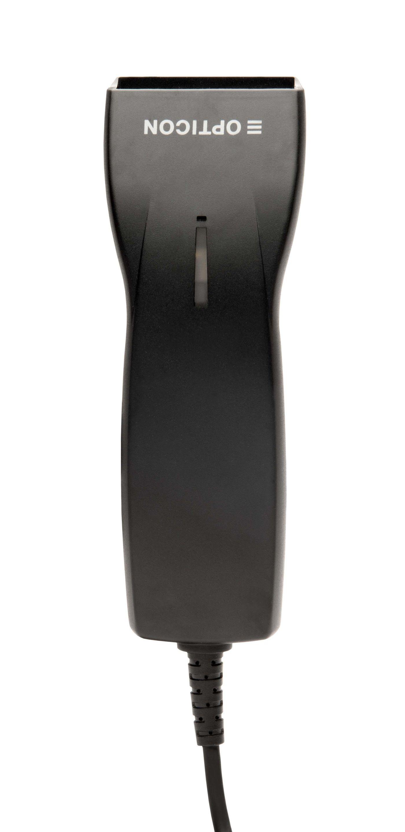 Opticon OPL-6845S Lettore di codici a barre portatile 1D Nero (OPL-6845S USB 1D Black - Laser incl. stand - Warranty 24M)