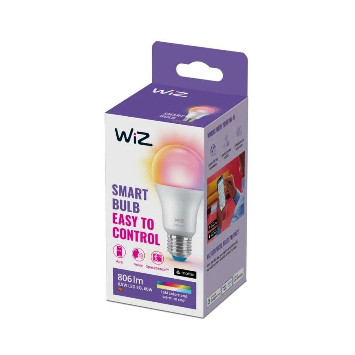 Lampadina Philips Wiz Color 60W E27 RGB BT e Wi-Fi