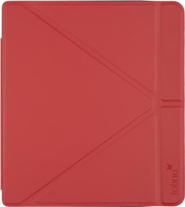 Tolino 8720195095712 custodia per e-book reader Custodia a libro Rosso (TOLINO EPOS 3 - FALTTASCHE - ROT)
