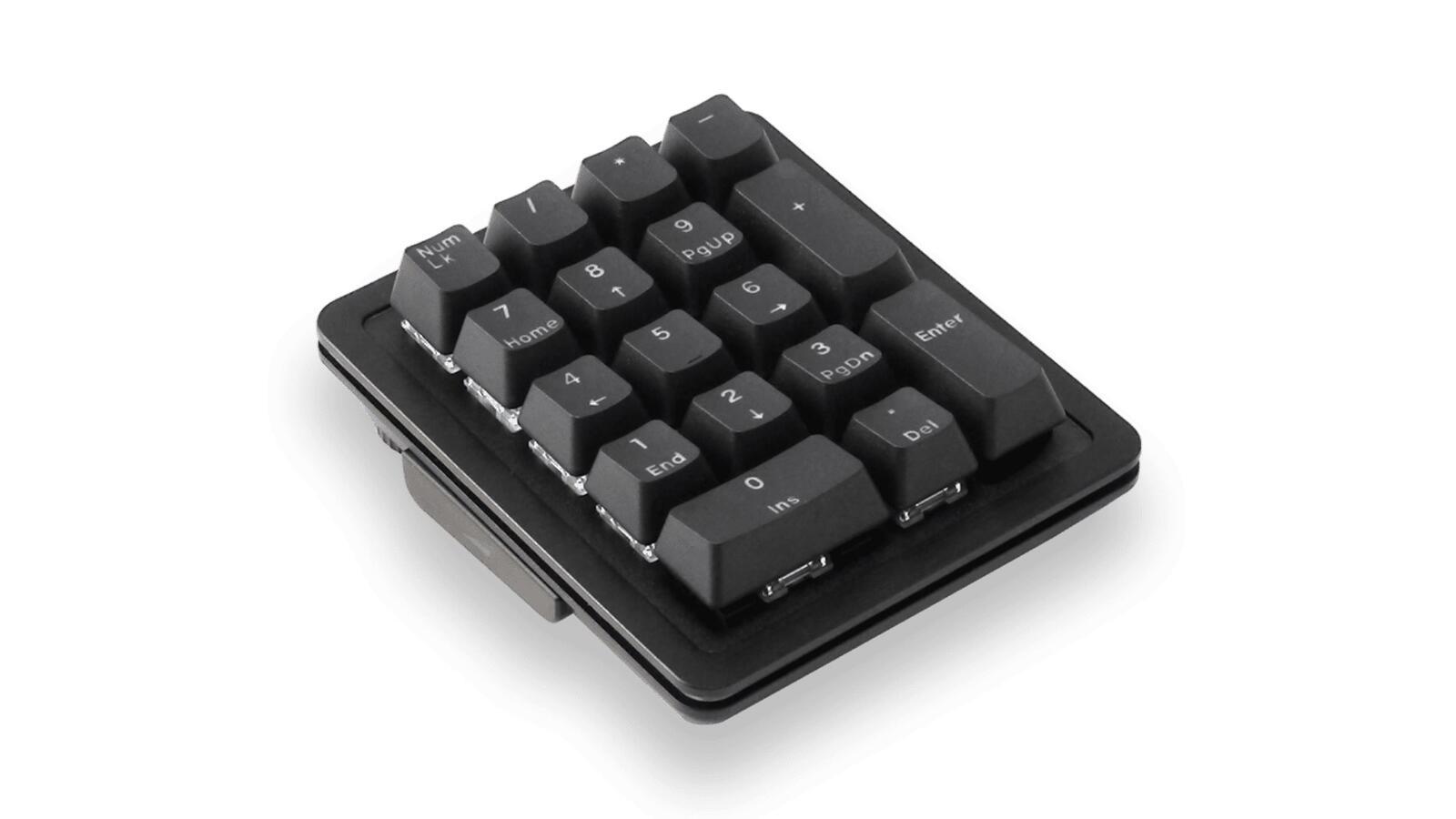 Mountain Everest 60 Numpad RGB Tastenfeld - Tactlie 55 Midnight Black (USB -C Wired)