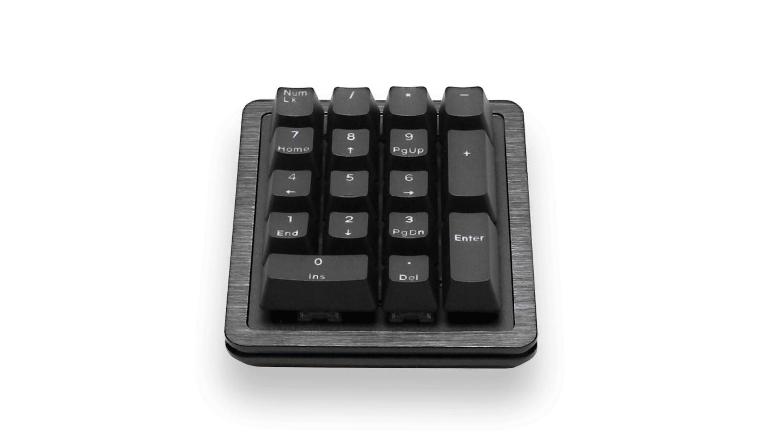 Mountain Everest 60 Numpad RGB Tastenfeld - Linear 45 Midnight Black (USB -C Wired)