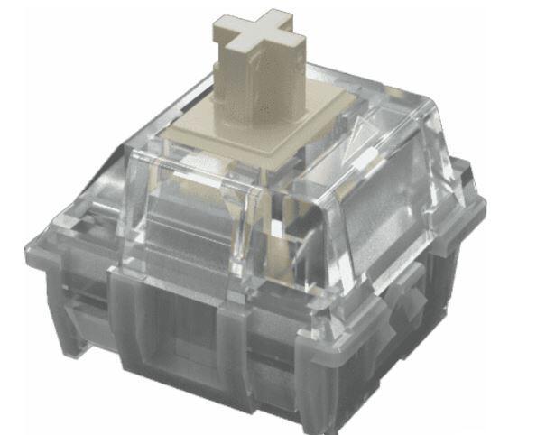 Switch tastiera di montagna Grey Linear 45 Speed (trasparente confezione con 90 pezzi)