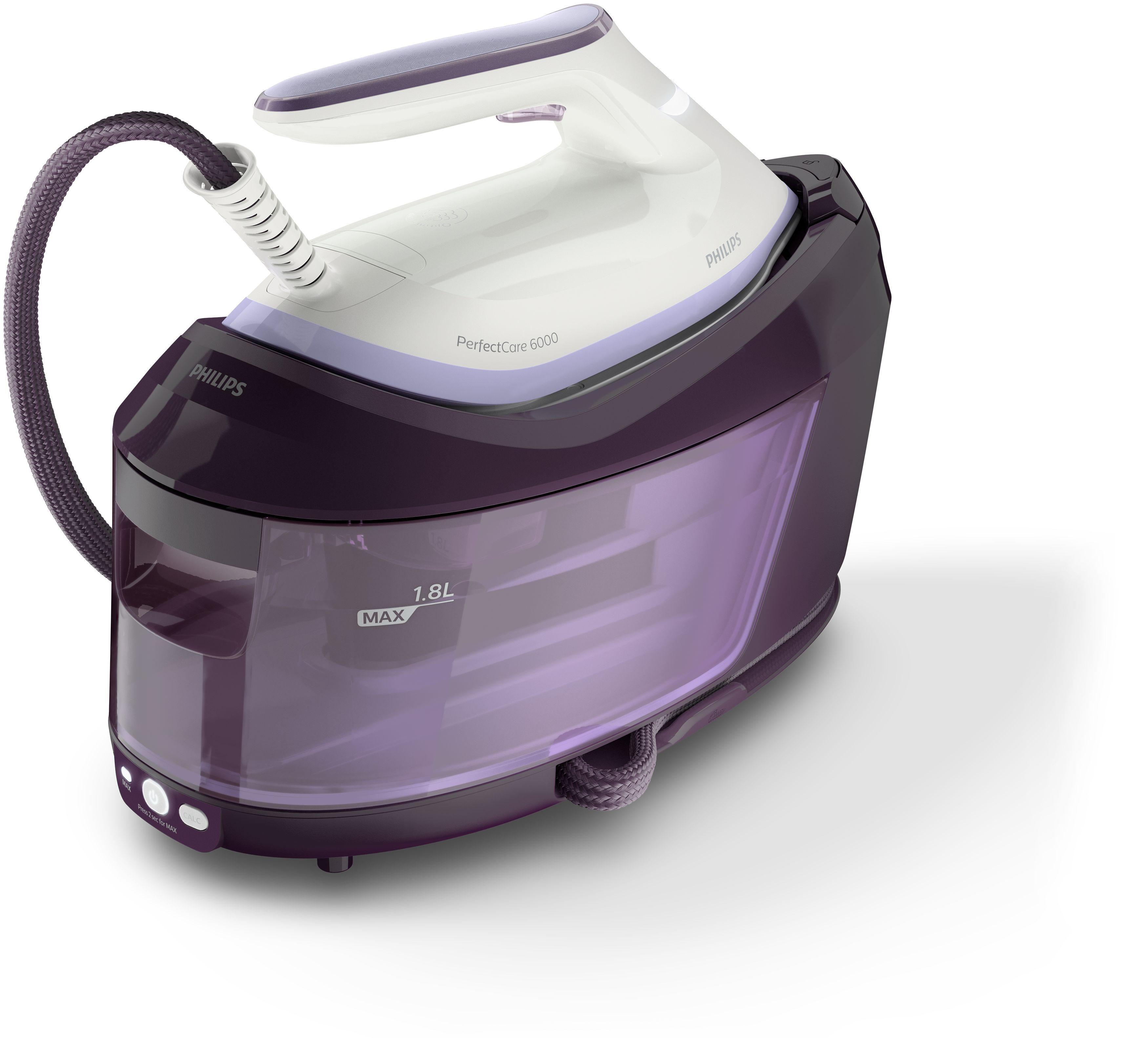 Philips PSG6024/30 ferro da stiro a caldaia 2400 W 1,8 L SteamGlide Plus Viola