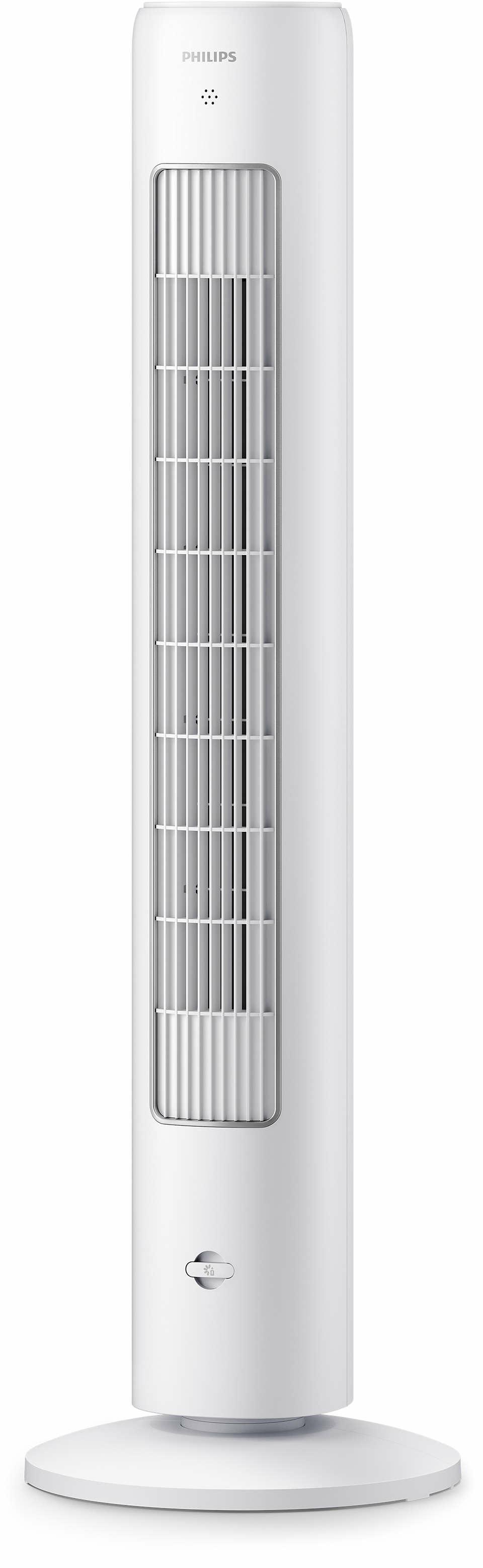 VENTILATORE TOWER FAN 5000 WHITE TELECOMANDO TOUCH AROMATERAPIA