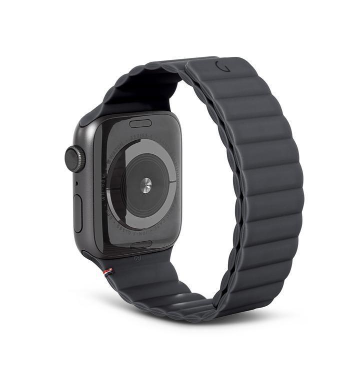 Bracciale in silicone magnetico decodificato LITE Nero 38-40mm