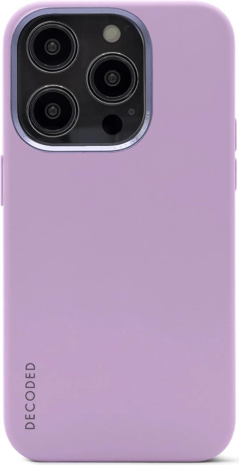 Backcover antimicrobico in silicone IP 14 Pro Max Lavander