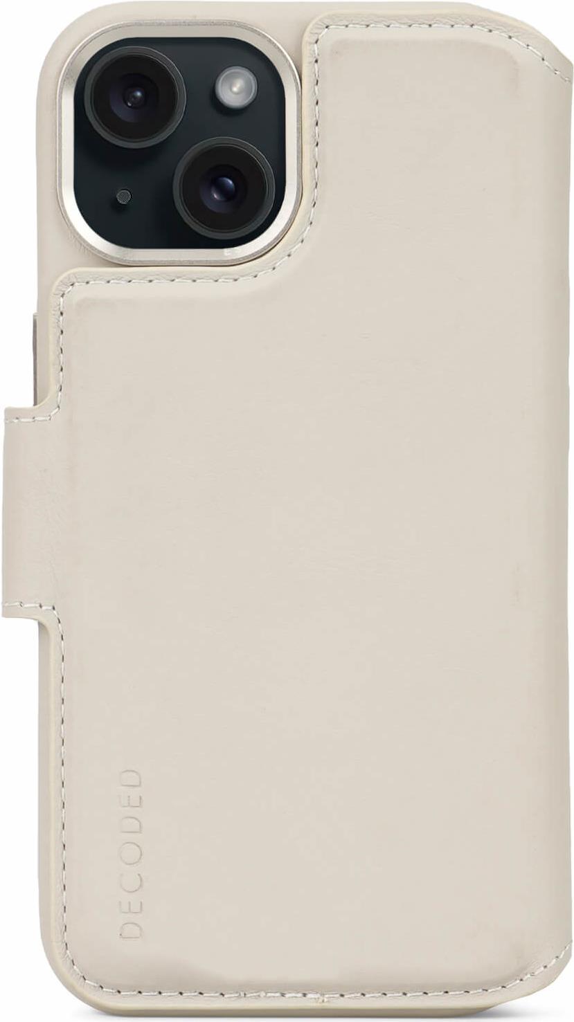 Portafoglio staccabile in pelle per iPhone 15Clay