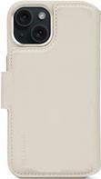 Portafoglio staccabile in pelle per iPhone 15 Plus Clay