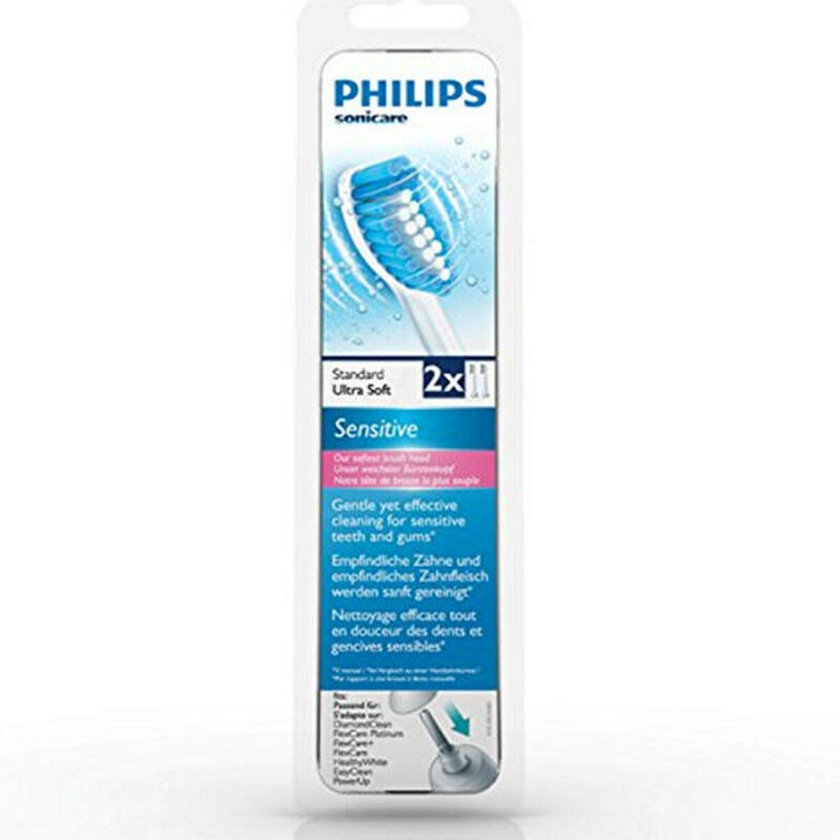 Ricambio per Spazzolino da Denti Elettrico Philips HX6052/10 (2 pcs) (2 UnitÃƒÂ )