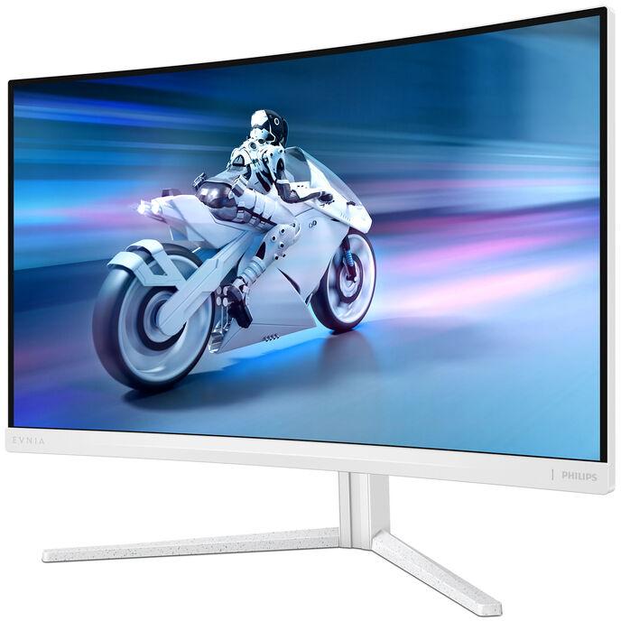 Philips Evnia 5000 27M2C5501/00 Monitor PC 686 cm (27") 2560 x 1440 Pixel Quad HD LCD Bianco