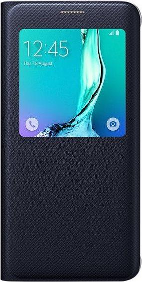 Copertina di vista Samsung S EF -CG928P - Flip Cover per telefono cellulare - Blue Black - per Galaxy S6 Edge+ (EF -CG928PBEGWW)