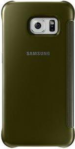 Samsung Clear View Cover EF -ZG928C - Flip Cover per telefono cellulare - oro - per Galaxy S6 Edge+ (EF -ZG928CFEGWW)
