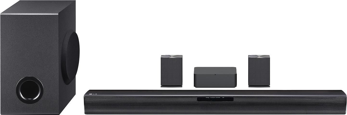 LG Soundbar SQC4R 220W 4.1 canali, Casse posteriori, Dolby Digital, Subwoofer wireless (SQC4R)