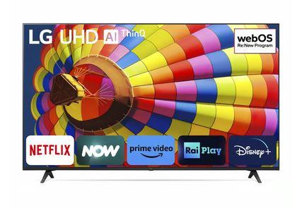 LG UHD AI 65" Serie UT80 65UT80006LA, TV 4K, 3 HDMI, SMART TV 2024 (LG 65UT80006LA.API)