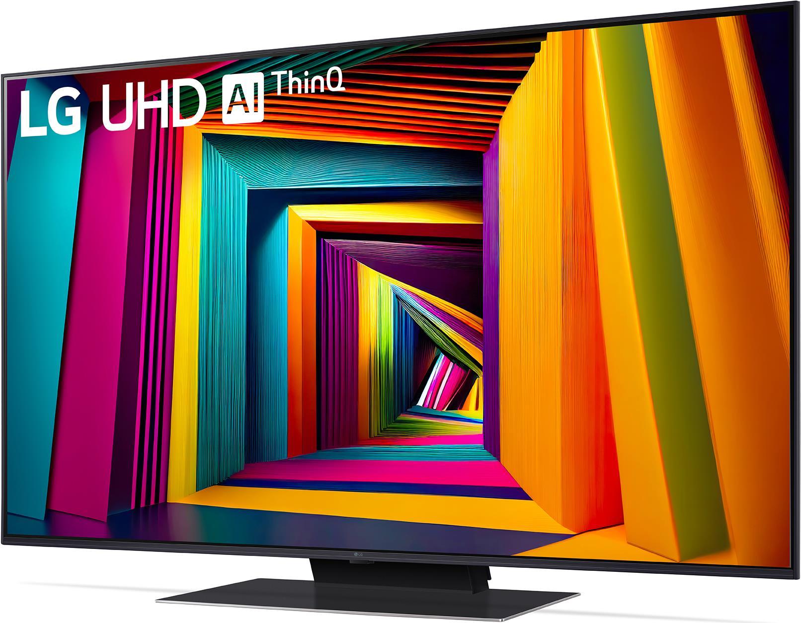 LG 50UT91006 50 TV UHD, Active HDR10, HLG, WLAN, WebOS - 3840*2160 - Alpha5 Gen.7 Processore Quadcore, 3x HDMI (50UT91006LA.AEU)