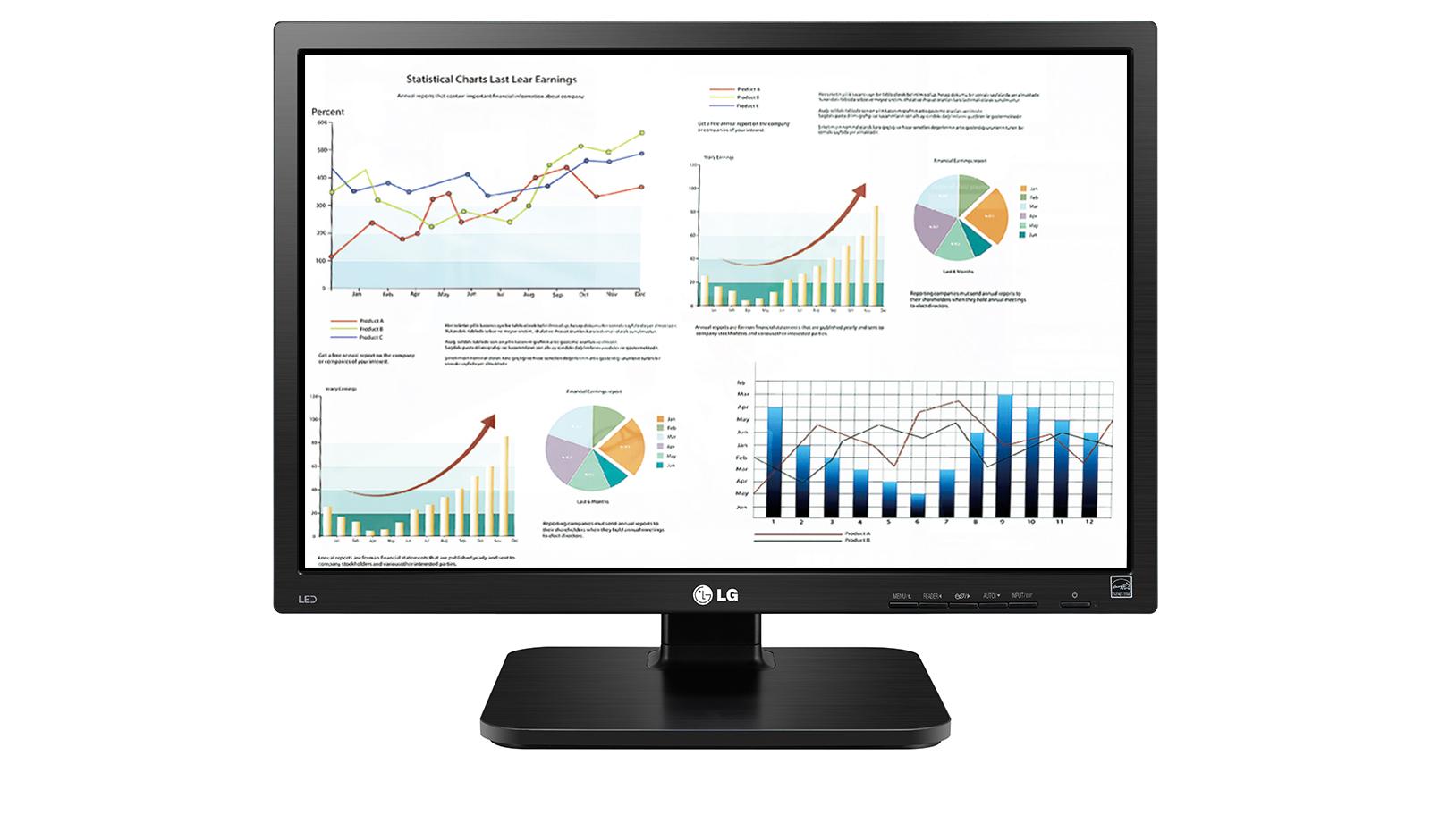 LG 24BK55WY-B LED display 61 cm (24") 1920 x 1200 Pixel WUXGA Nero