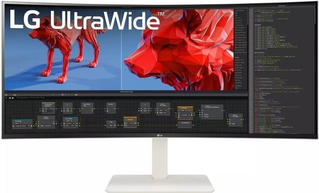 LG 38WR85QC-W ULTRAWIDE 37.5P IPS 3840X1600 AG 21:9 144HZ 600CD/M2 1MS HDMI DP