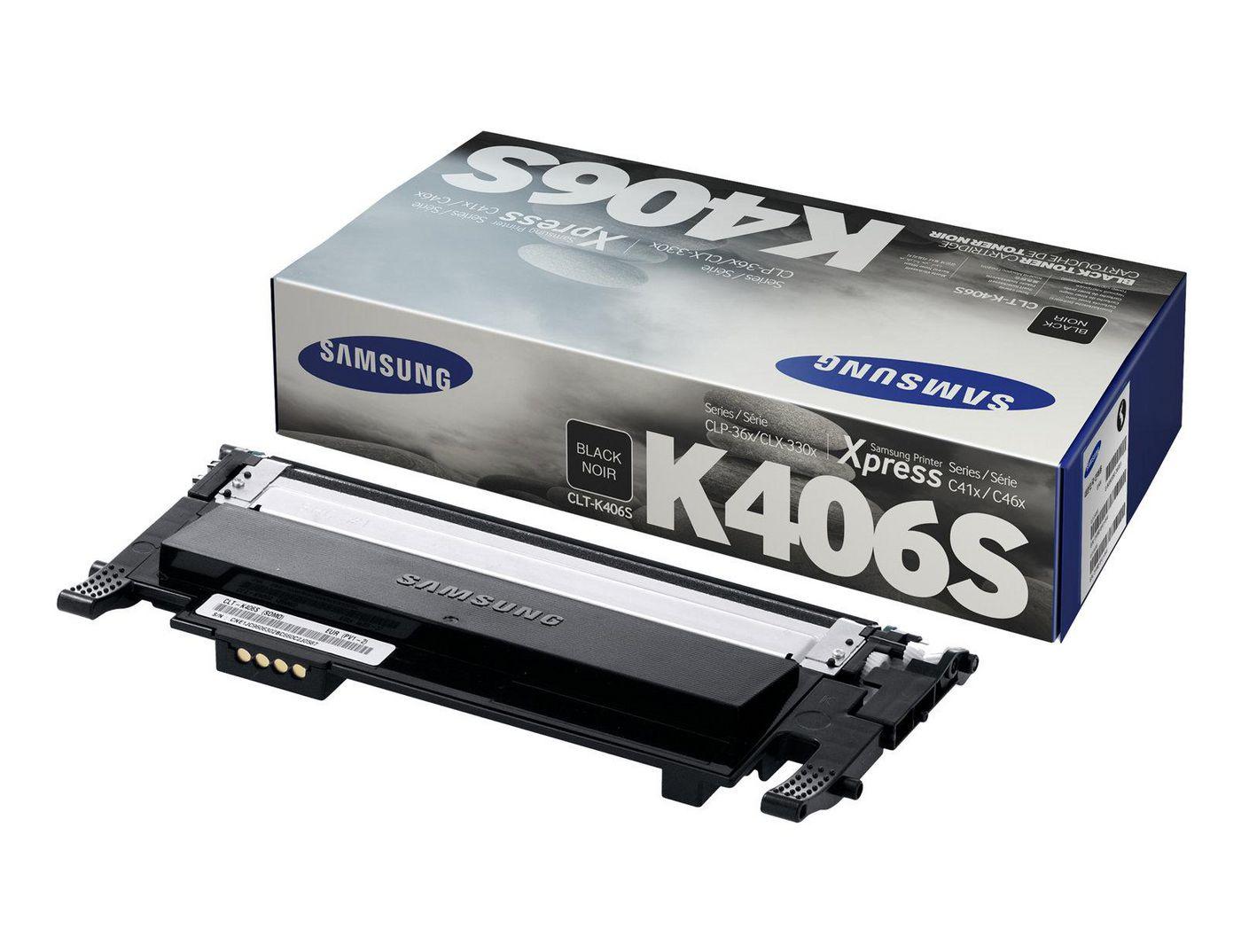 ORIGINAL Samsung toner nero CLT-K406S SU118A 1500 Seiten