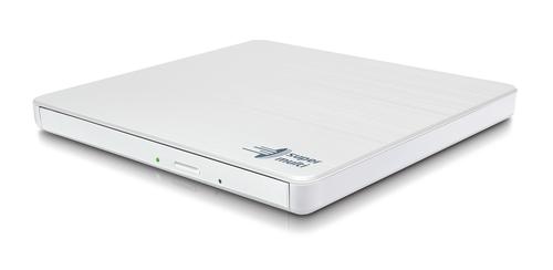 Hitachi-LG GP60NW60 8x DVD-RW USB 2.0 White Slim External Optical Drive