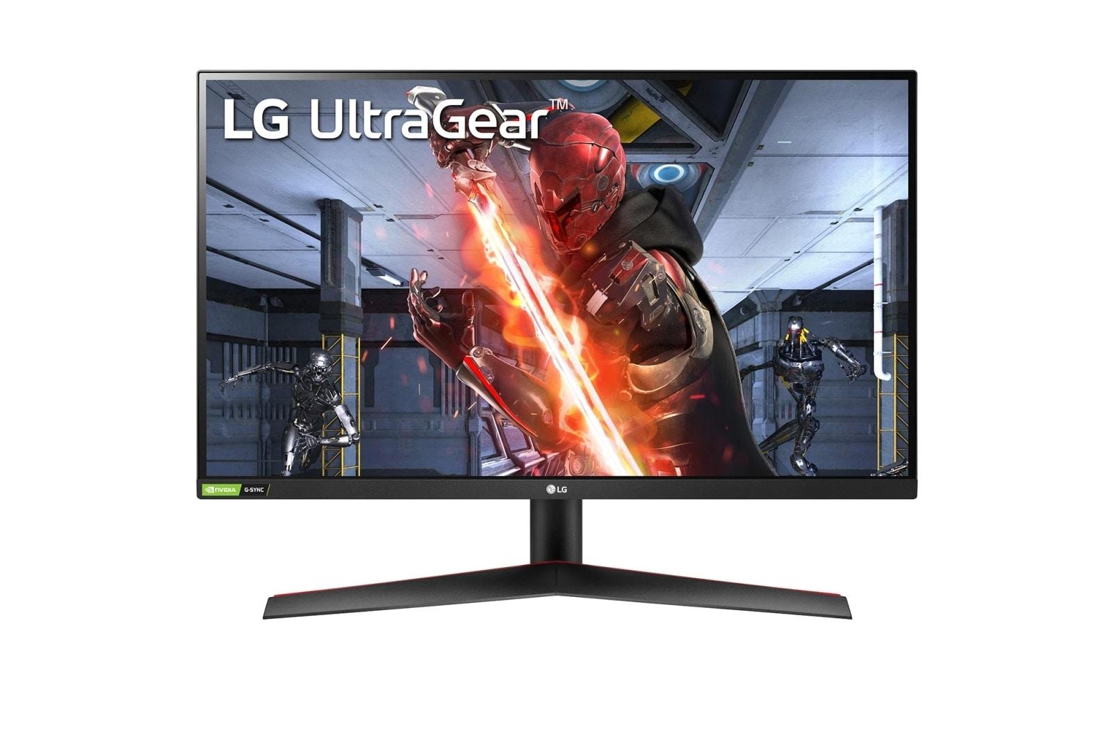LG 27GN800P-B.BEU Monitor PC 686 cm (27") 2560 x 1440 Pixel Quad HD LED Nero Rosso