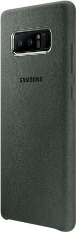 Copertura Samsung Alcantara EF -XN950 - Coperchio posteriore per telefono cellulare - Alcantara - Khakifarben - per Galaxy Note8