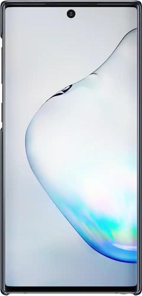 Coperchio LED Samsung EF -KN970 - Coperchio posteriore per telefono cellulare - nero - per Galaxy Note10, Note10 (sbloccato)