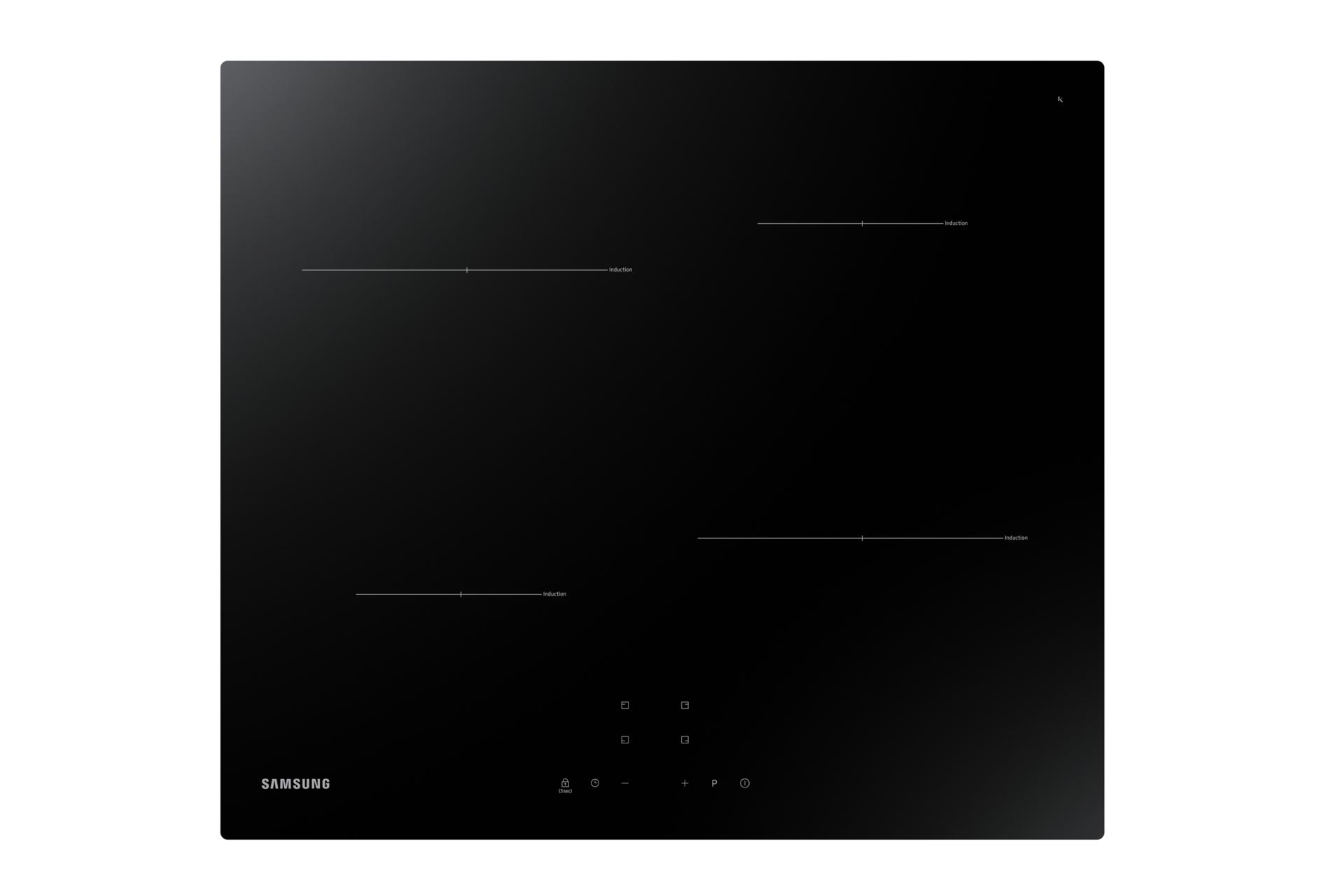 Samsung NZ64T3706A1 Nero Da incasso 60 cm Piano cottura a induzione 4 Fornello(i)
