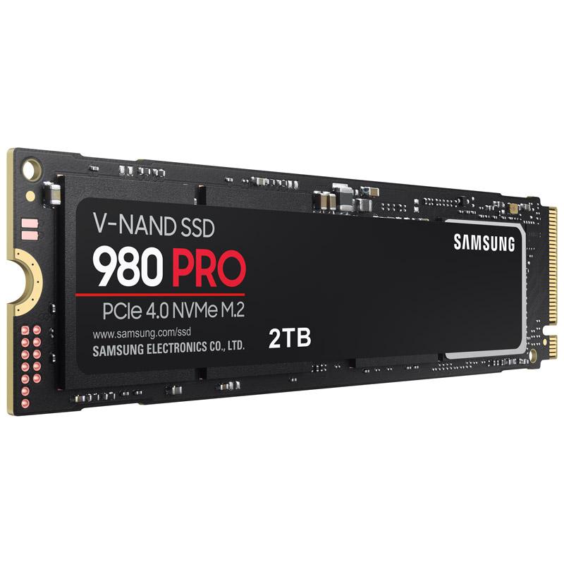 SAMSUNG SSD 980 PRO M.2 2280 PCIE 4.0X4 NVME 2TB 7000/5100 MBPS R/W