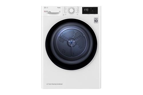 LG RH80V3AV6N asciugatrice Libera installazione Caricamento frontale 8 kg A++ Bianco