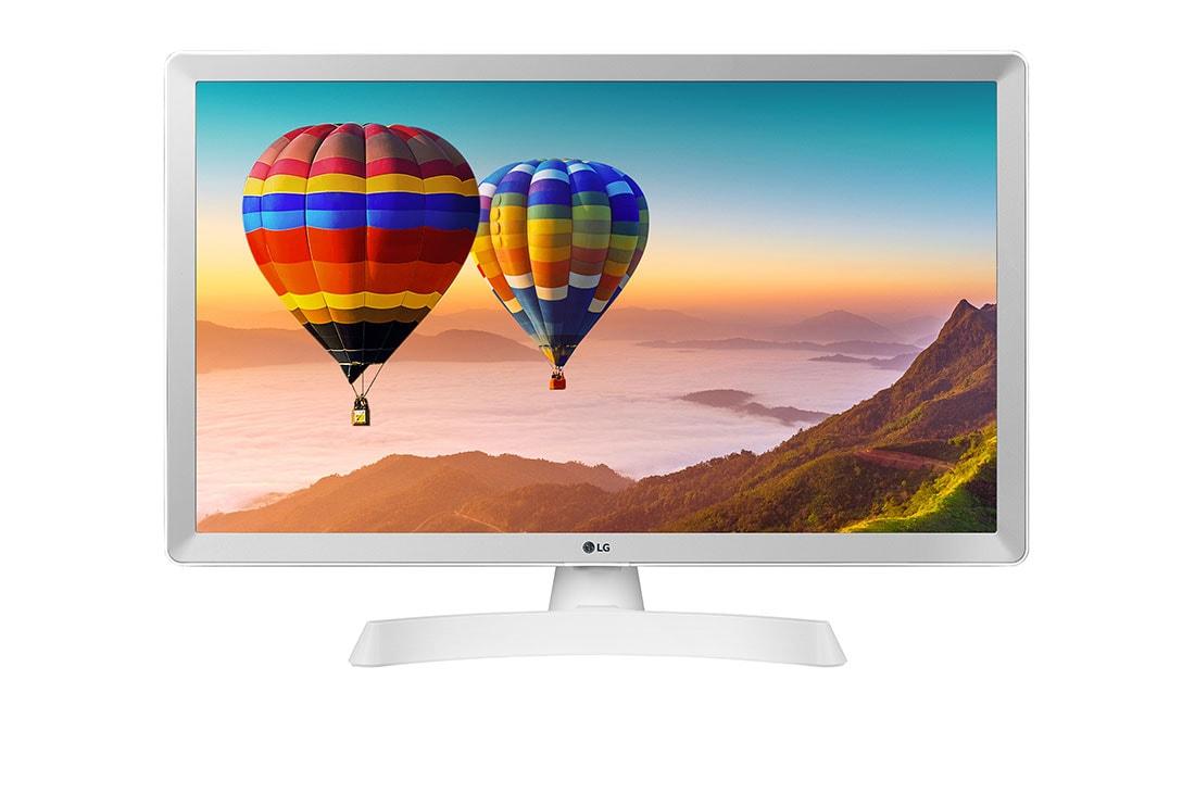 TV MONITOR 23,6 LG HD SMART INTERN ET HDMI VESA DVBT2 DVBS2 BIANCO