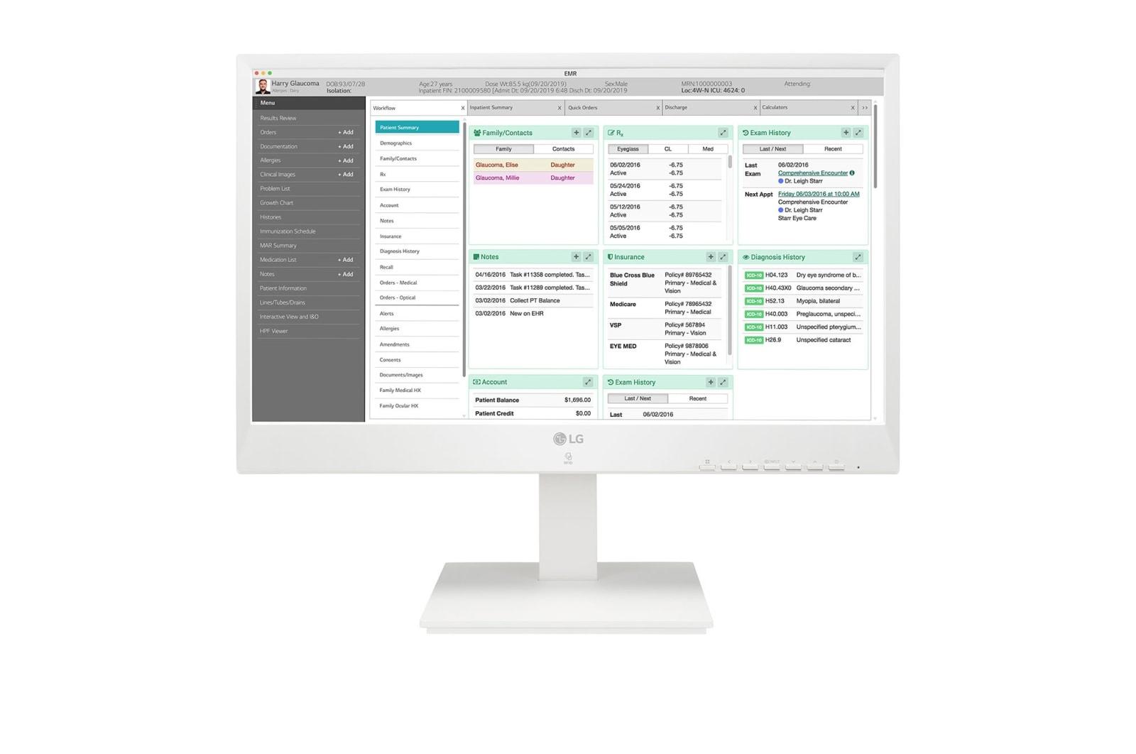 LG 24CN670W-AP IntelÂ® CeleronÂ® J4105 60,5 cm (23.8") 1920 x 1080 Pixel PC All-in-one 8 GB DDR4L-SDRAM 128 GB SSD Wi-Fi 5