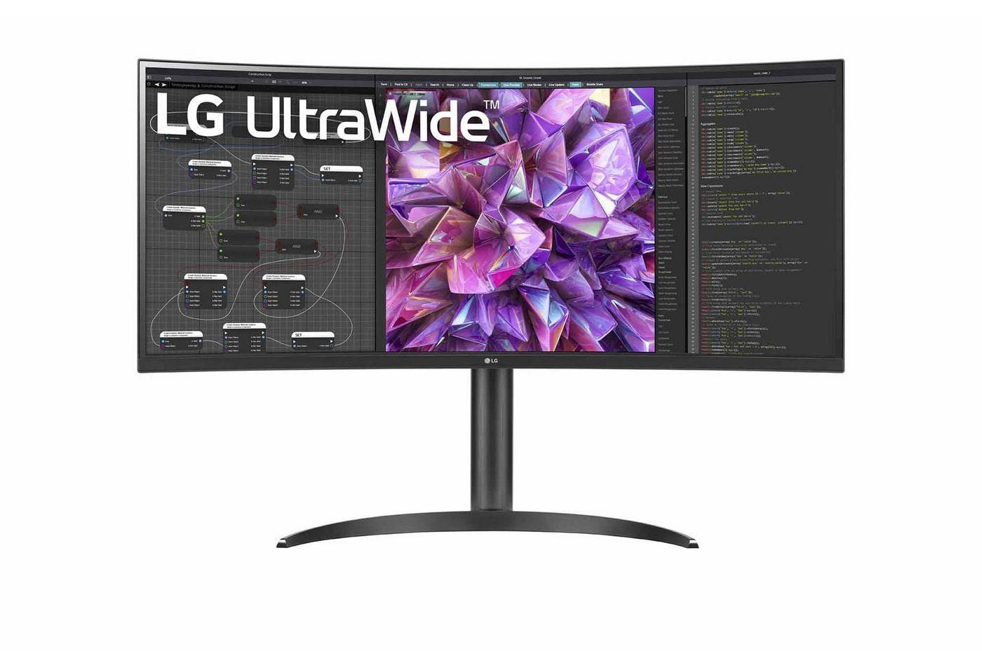 Monitor curvo IPS QHD LG...