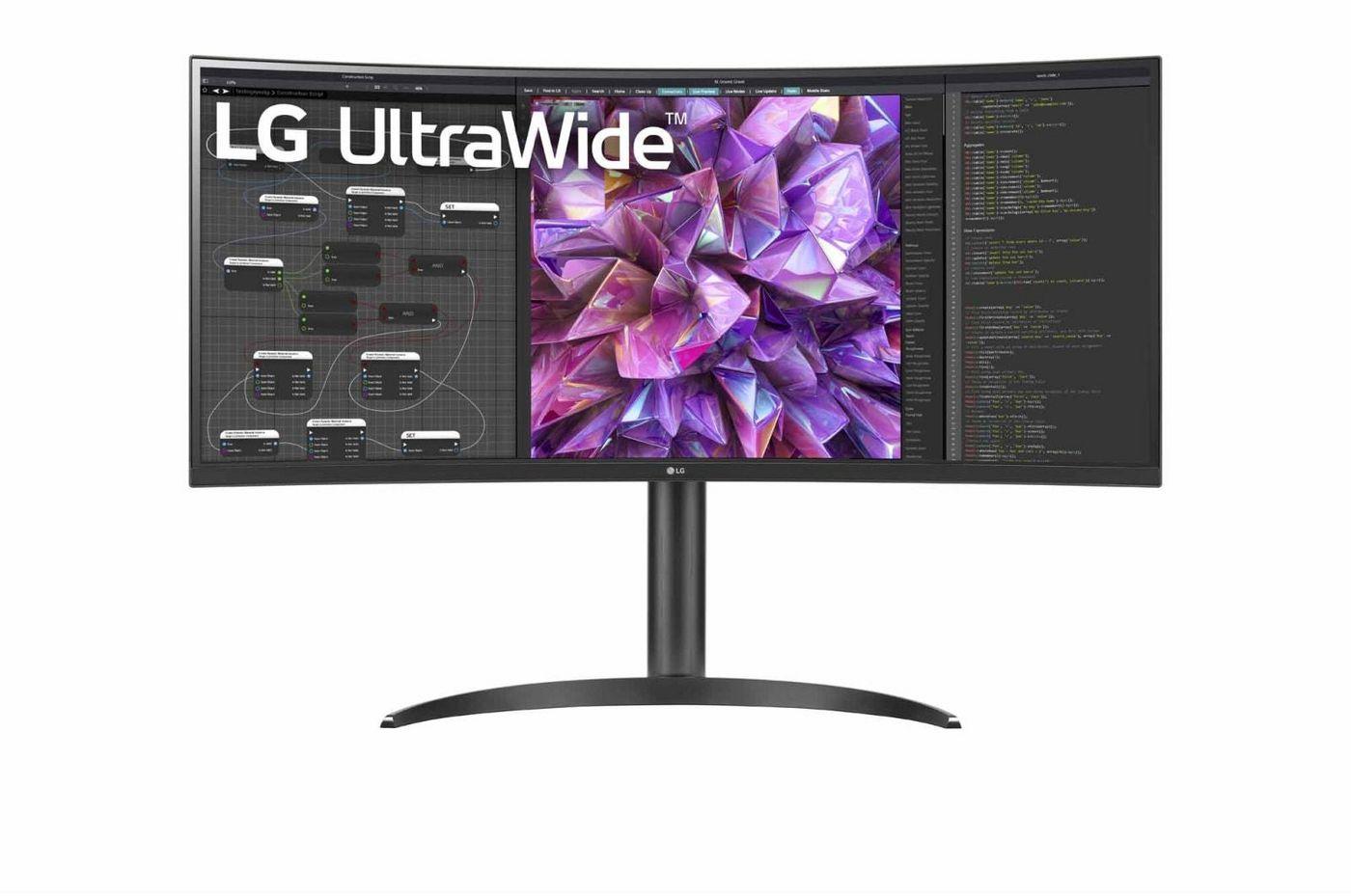 LG 34WQ75C-B Monitor PC 86,4 cm [34] 3440 x 1440 Pixel Quad HD LCD Nero (Computer Monitor 86.4 Cm - [34] 3440 X 1440 Pixels Qua