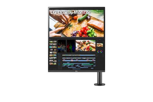 LG 28MQ780-B Monitor PC 701 cm 27.6 2560 x 2880 Pixel Quad HD Nero (LG 28IN 28MQ780 QHD DUALUP ERGO - MNTR 2560X2880 IPS 1618 H