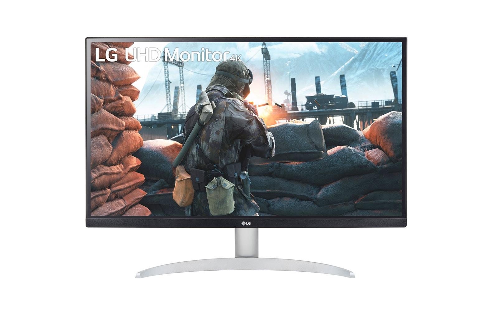 LG 27UP650-W Monitor PC 686 cm (27") 3840 x 2160 Pixel 4K Ultra HD LCD Argento