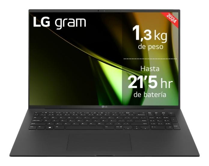 LG Gram 17Z90S-G.AD78B laptop Intel Core Ultra 7 155H Computer portatile 43,2 cm (17") WQXGA 16 GB DDR5-SDRAM 1 TB SSD Wi-Fi 6
