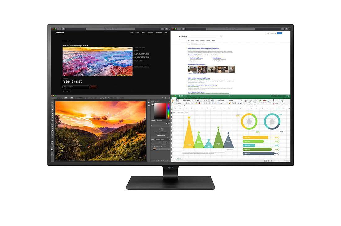 LG 43UN700P-B Monitor PC 1092 cm 43 3840 x 2160 Pixel 4K Ultra HD LED Nero (43Un700-B Led Display 108 Cm - 42.5 3840 X 2160 Pix