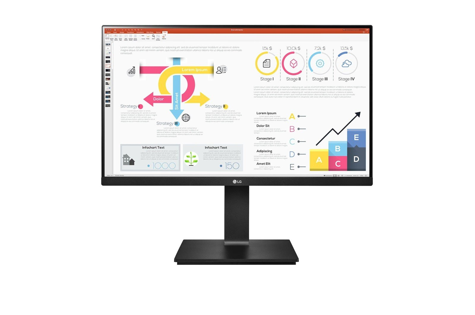 ECRAN LG 24 NOIR 24QP750P-B 16:9 IPS 5MS QHD 2560X1440 300CD/M2 HDMI DP USB-C 2