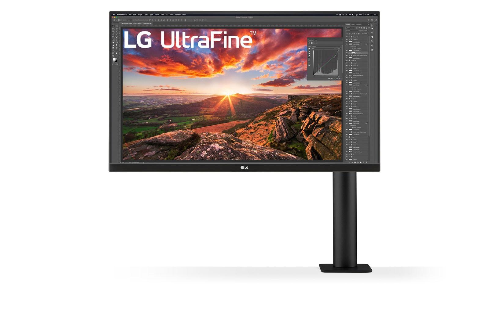 UN880P - 27 inch - 4K Ultra HD IPS LED Monitor - 3840x2160 - Pivot / HAS / USB-C