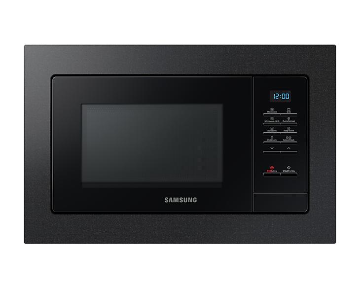 Samsung MQ7000A Nero Microonde con grill Da incasso 23 L 800 W