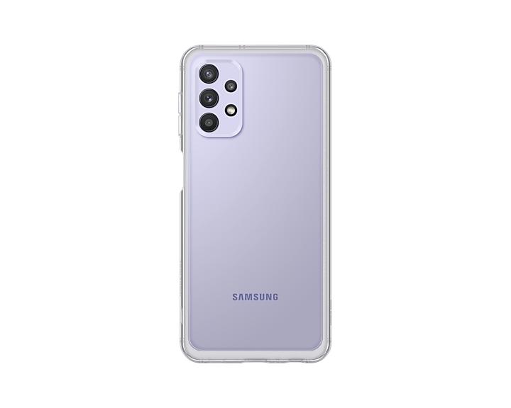 Samsung EF-QA326TTEGEU custodia per cellulare 165 cm 6.5 Cover Trasparente (SOFT CLEAR COVER TRANSPARENT)