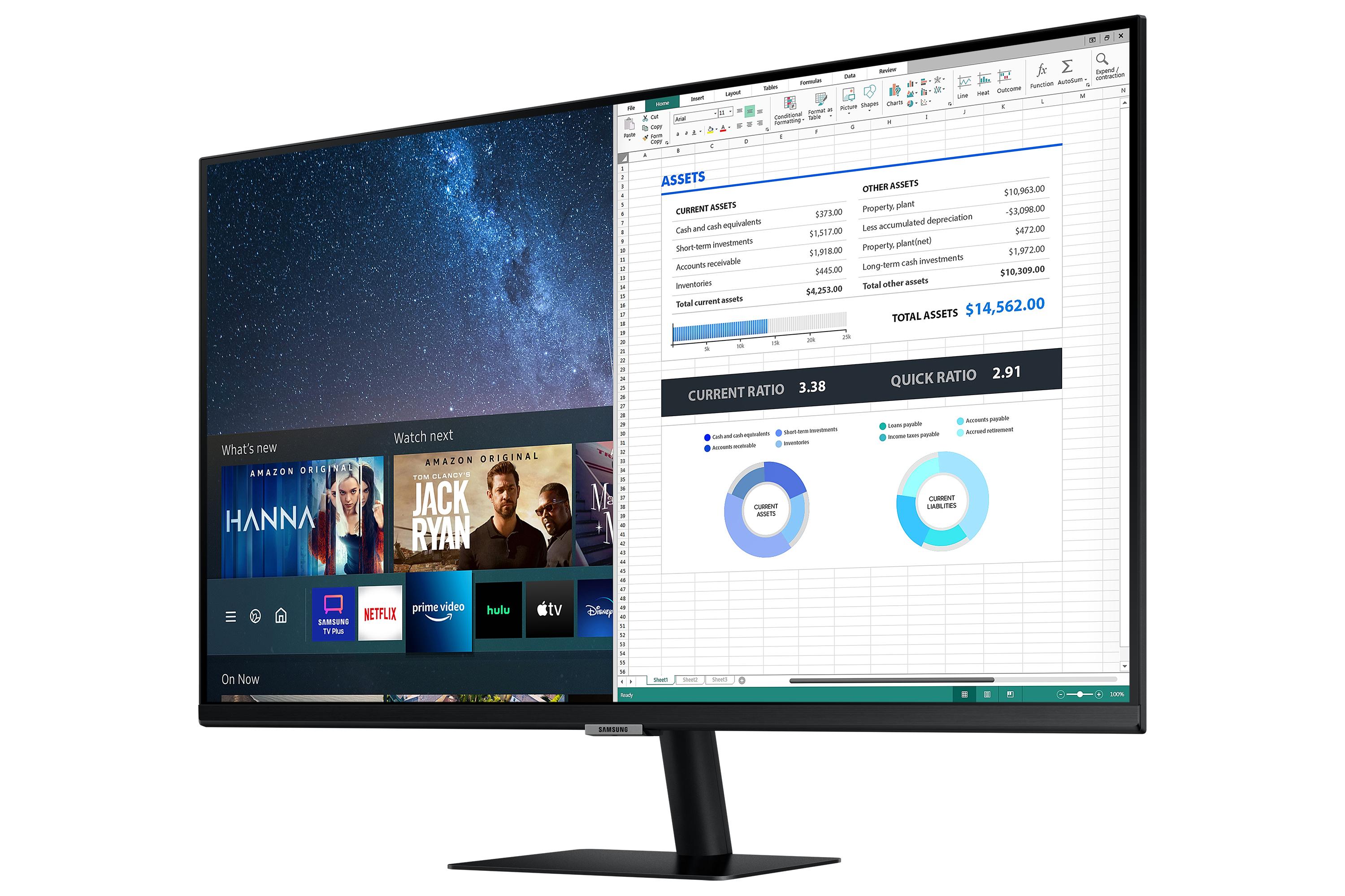 Samsung S27AM502NR Monitor PC 68,6 cm [27] 1920 x 1080 Pixel Full HD Nero (Samsung S27AM502NR -)
